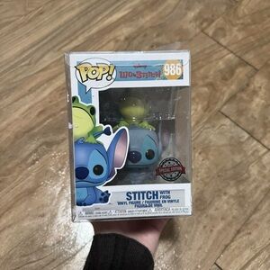 Funko Pop Lilo & Stitch Blue and Green Figure